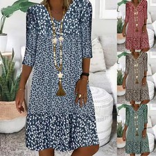 Lady Gpysy PRINT V Neck Swing