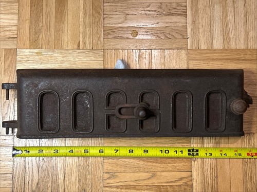 Vintage cast iron - vent, door