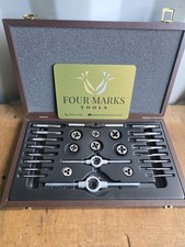 Apex British Made Metric Fine Tap and Die Set Engineering Milling 