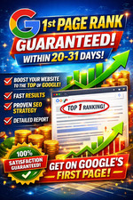 Google 1st Page Rank SEO