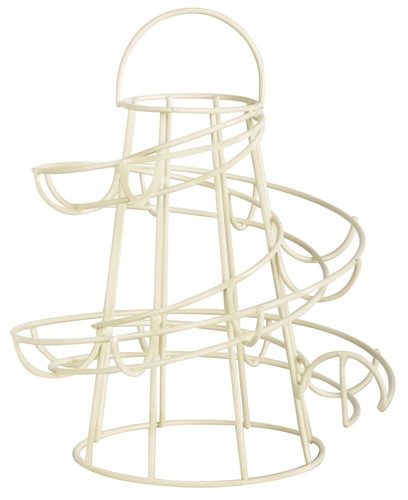 Helter skelter metal egg rack - skelter,