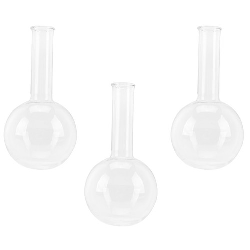3pcs laboratory glass flask - 3pcs,