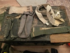 British Type 37 Webbing Ammo Pouches Pouches Braces Gaiter