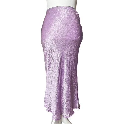 Unif lilac purple satin - satin, midi