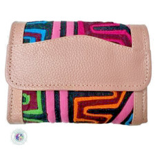 Handmade Mola Wallet - 100%