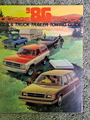 1986 dodge car truck - 1986, trailer