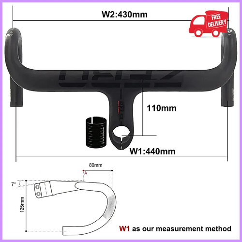 Integrated carbon handlebar - integrated,