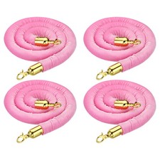 5 Feet Pink Velvet Stanchion