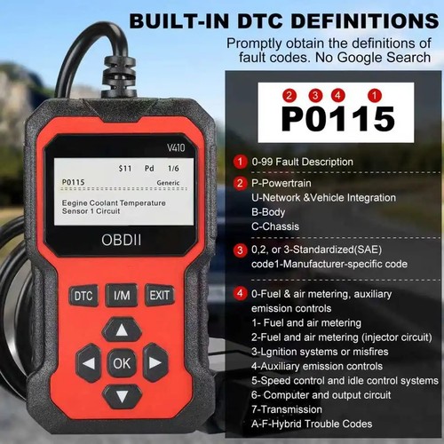 V410 car obd2 diagnostic - v410,