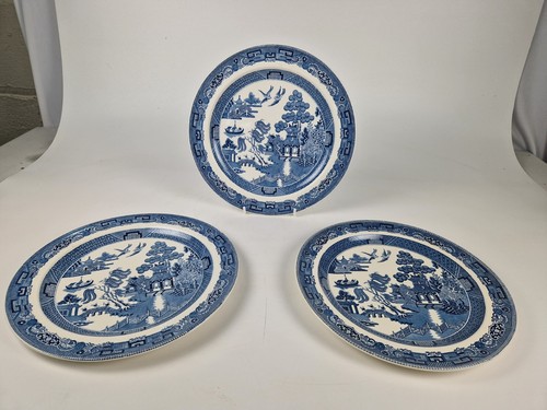 Wedgwood blue willow - blue, 3