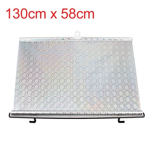 Reflective retractable window - reflective,