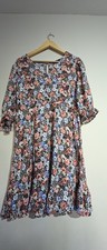 F&F Size 14 Black Floral Print