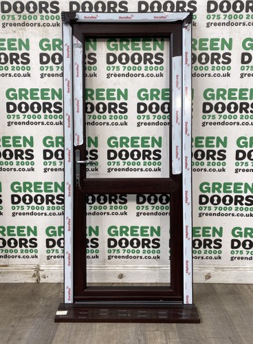 Rosewood half panel door - half,