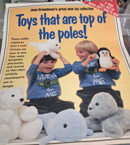 Sewing patterns toy - sewing, patterns--toy's---jean