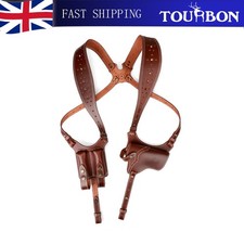 Tourbon leather pistol holster - tourbon,