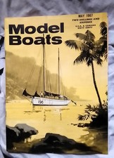 MODEL BOATS MAGAZINE  MAY 1967-VGC--FREE POSTAGE-SEE ACTUAL PHOTOS