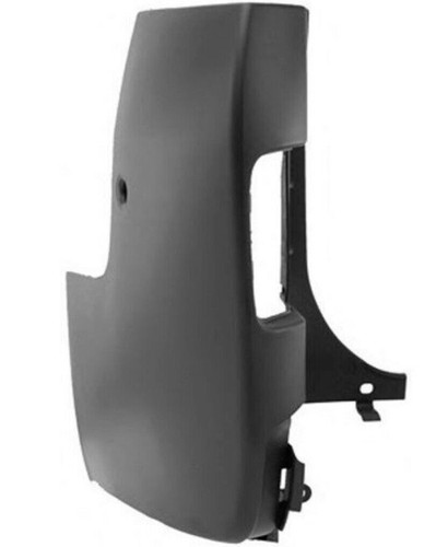 Rear bumper corner gray - rear,