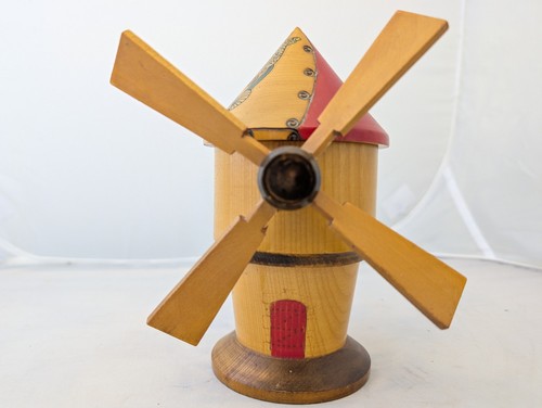 Vintage dutch windmill - dutch,