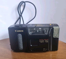 Canon Sprint AF35J Compact 35mm Film Camera Black - Tested Auto  focus VGC point