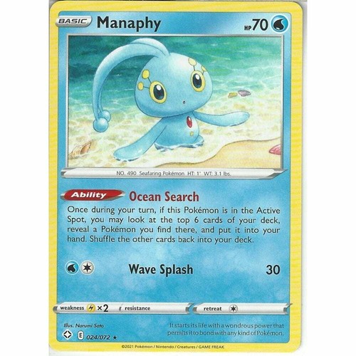 024 072 manaphy - 024/072,