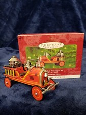 Hallmark Keepsake "1924 Toledo Fire Engine #6 2000 Metal Ornament