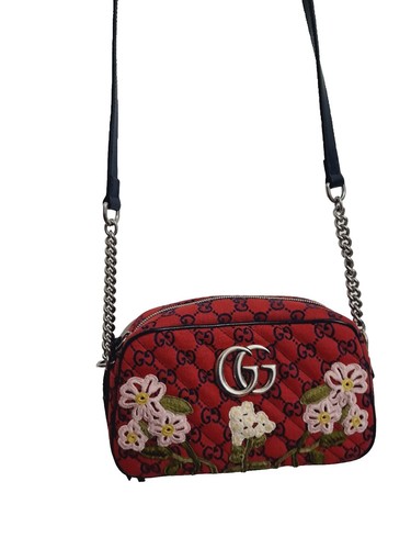 Gucci marmont embroidered - gucci,