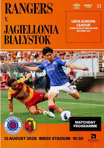 Rangers jagiellonia 27 - rangers, v
