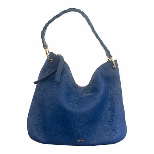 Furla blue top grain - blue,
