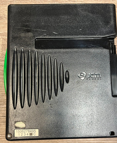 Jcm ivizion green cash box - jcm,