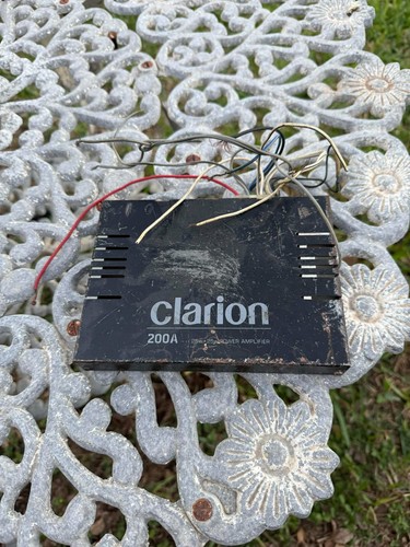 Clarion power amplifier - amplifier, 200a