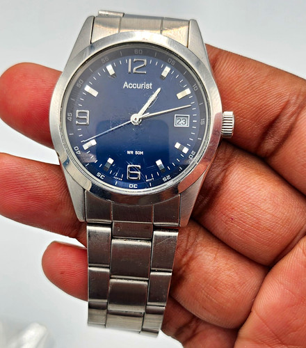 Accurist quartz date - quartz,