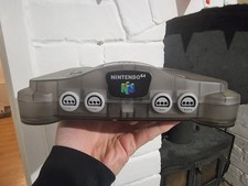 Smoke Black N64 with PixelFX