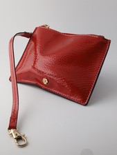 Laura Ashley Red Patent Purse