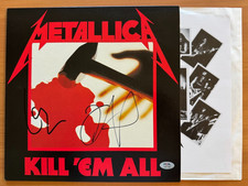 Metallica Signed Autographed