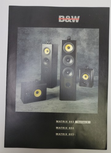 1990 bowers wilkins - b&w,