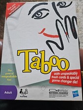 Taboo board game new sealed - taboo, game.