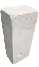 White Carrara Marble Base For