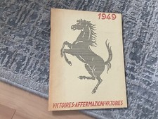 FERRARI 1949 YEARBOOK.    REPRINT BY R. MERRITT IN 1969