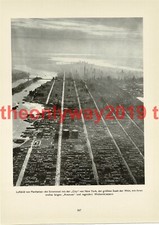 New York, Aerial View Towards Manhattan, USA, Book Illustration (Print), 1935