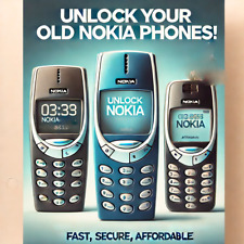   ==NOKIA UNLOCKING==       Old/Retro Nokia phones unlocking service Worldwide
