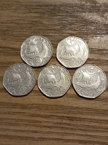 Rare 20p coins isle man - 20p, 20