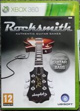 ROCKSMITH (Xbox 360, Rare, Guitar & Bass, Ubisoft, With booklet and leaflet)
