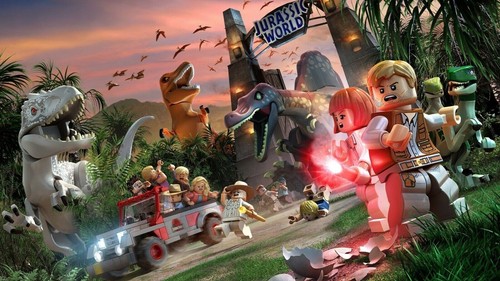 Lego jurassic world dinosaur - lego,