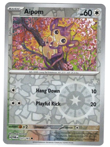 Aipom 137 167 - sv06:, twilight
