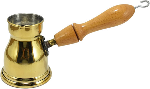 Brass copper pot ibrik briki - copper,