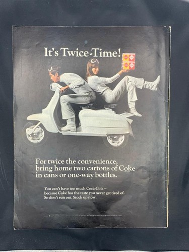 Magazine 1968 coca cola - magazine,