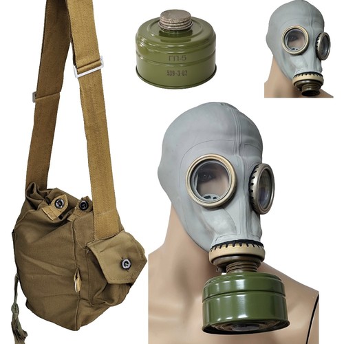 Russian gas mask - russian, abc