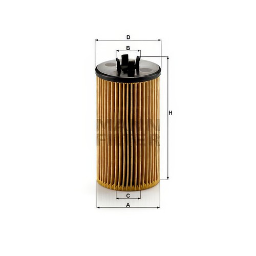 Mann hu612 oil - oil, filter