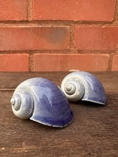 Ceramic Blue Sea Shells