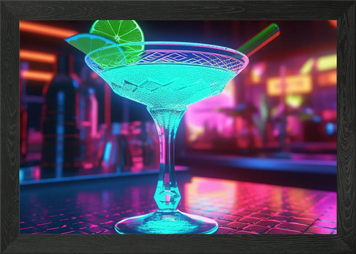 Cocktail drink framed - framed, art